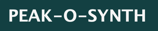 Peak-o-Synth — header